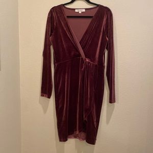 Velour Dress
